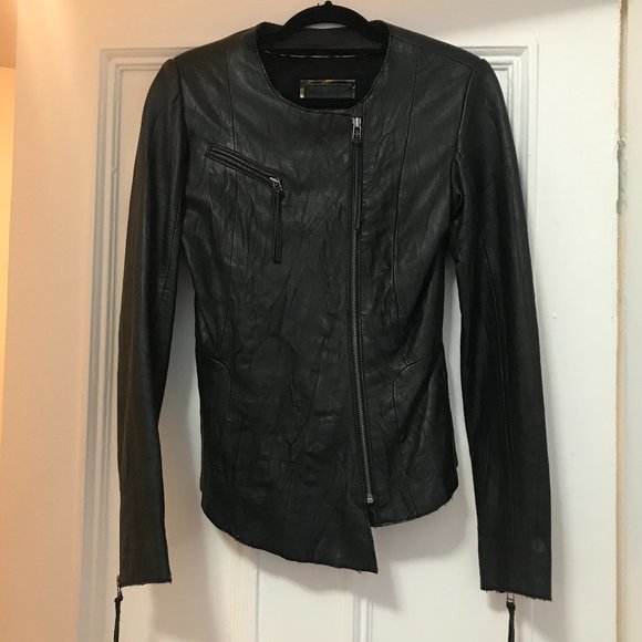 Rare Kate Moss Topshop Leather Jacket (2007) - Picture 4 of 6